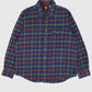 Vintage Lee Flannel Button-Down Shirt