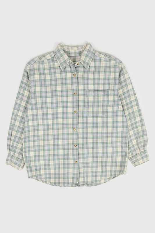 Vintage Eddie Bauer Flannel Button-Down Shirt Image 0