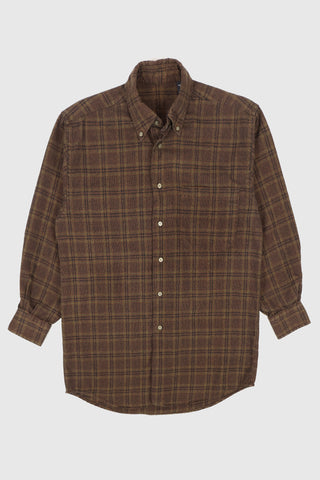 Vintage Plaid Button-Down Shirt 02