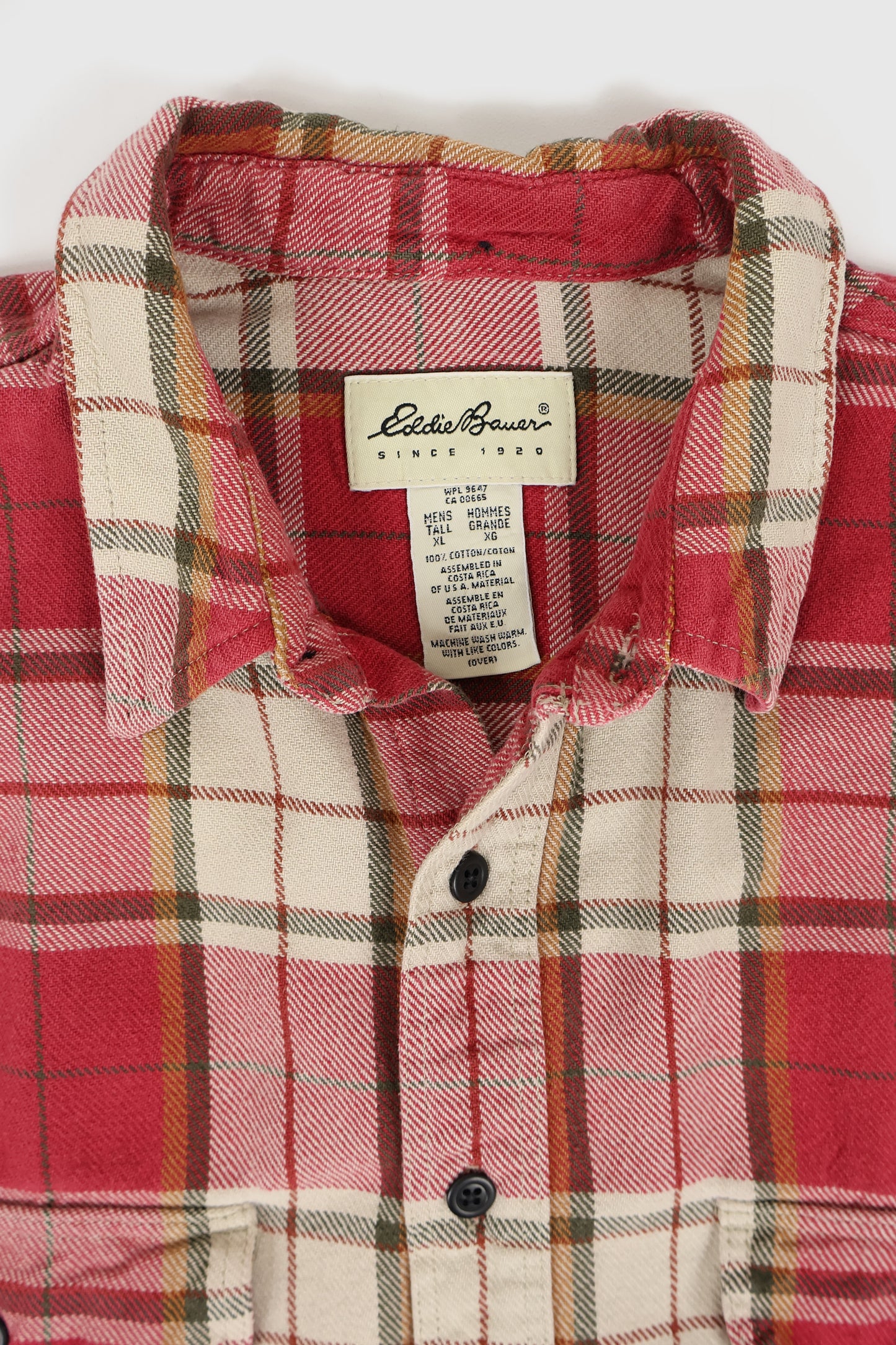 Vintage Eddie Bauer Heavyweight Buton-Down Shirt  Image 2