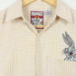Vintage Embroidered Bugs Bunny Button-Down Shirt