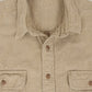 Vintage Heavyweight Sleeveless Flannel Button-Down Shirt
