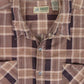 Vintage Lightweight Flannel Button-Down Shirt Image 1