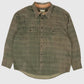 Vintage Plaid Button-Down Shirt