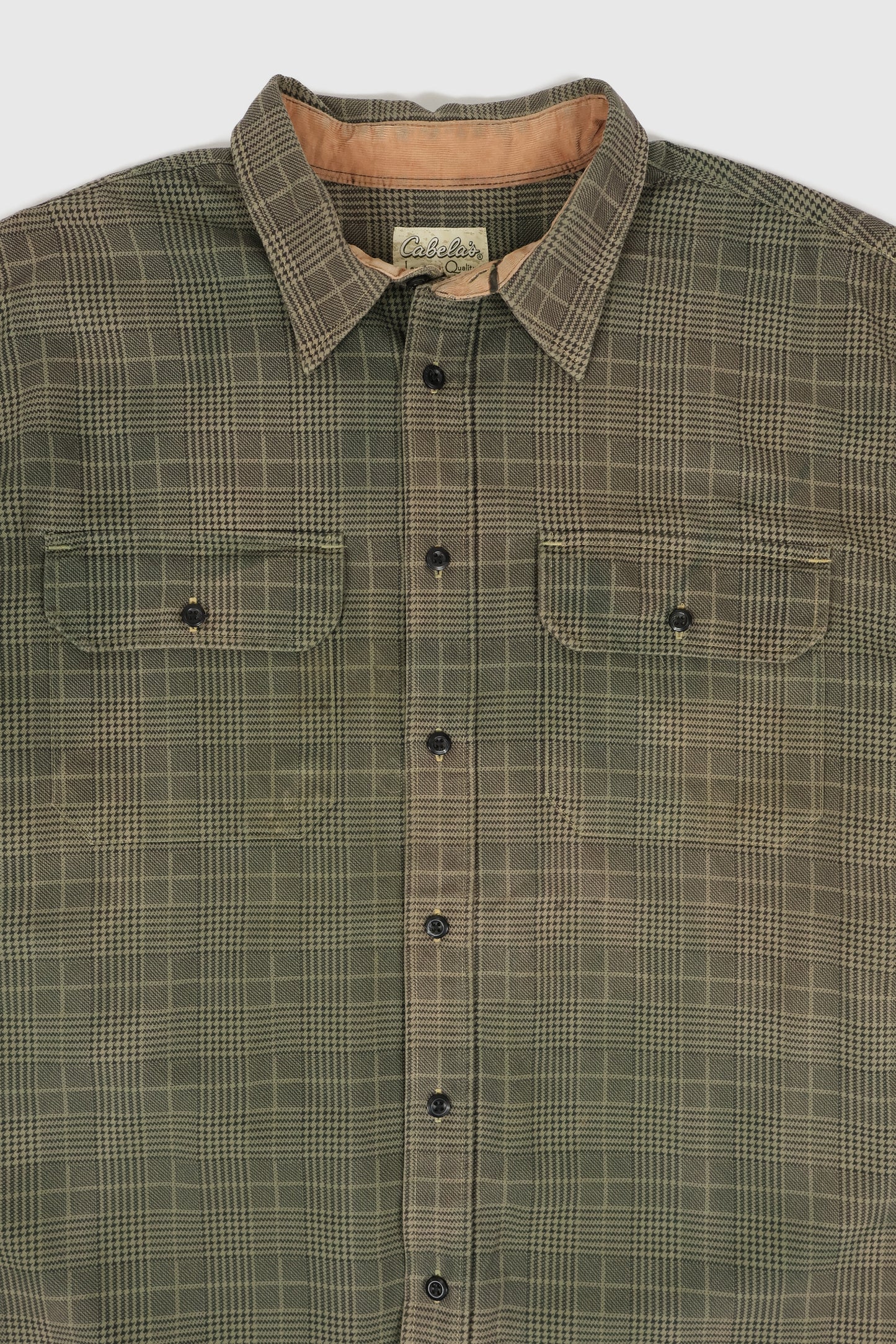 Vintage Plaid Button-Down Shirt