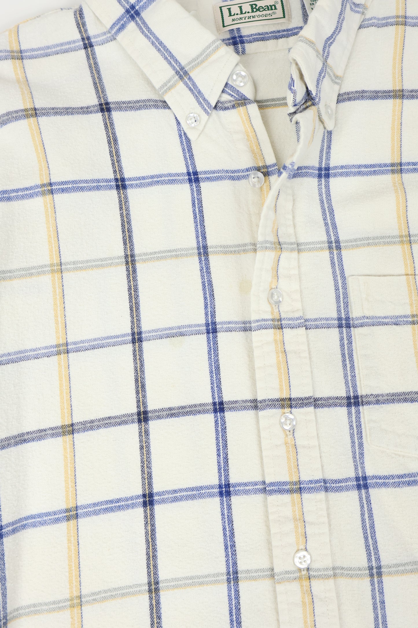 Vintage L.L. Bean Flannel Button-Down Shirt