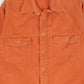 Vintage Orange Flannel Button-Down Shirt Image 1