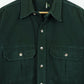 Heavyweight Green Button-Down Shirt