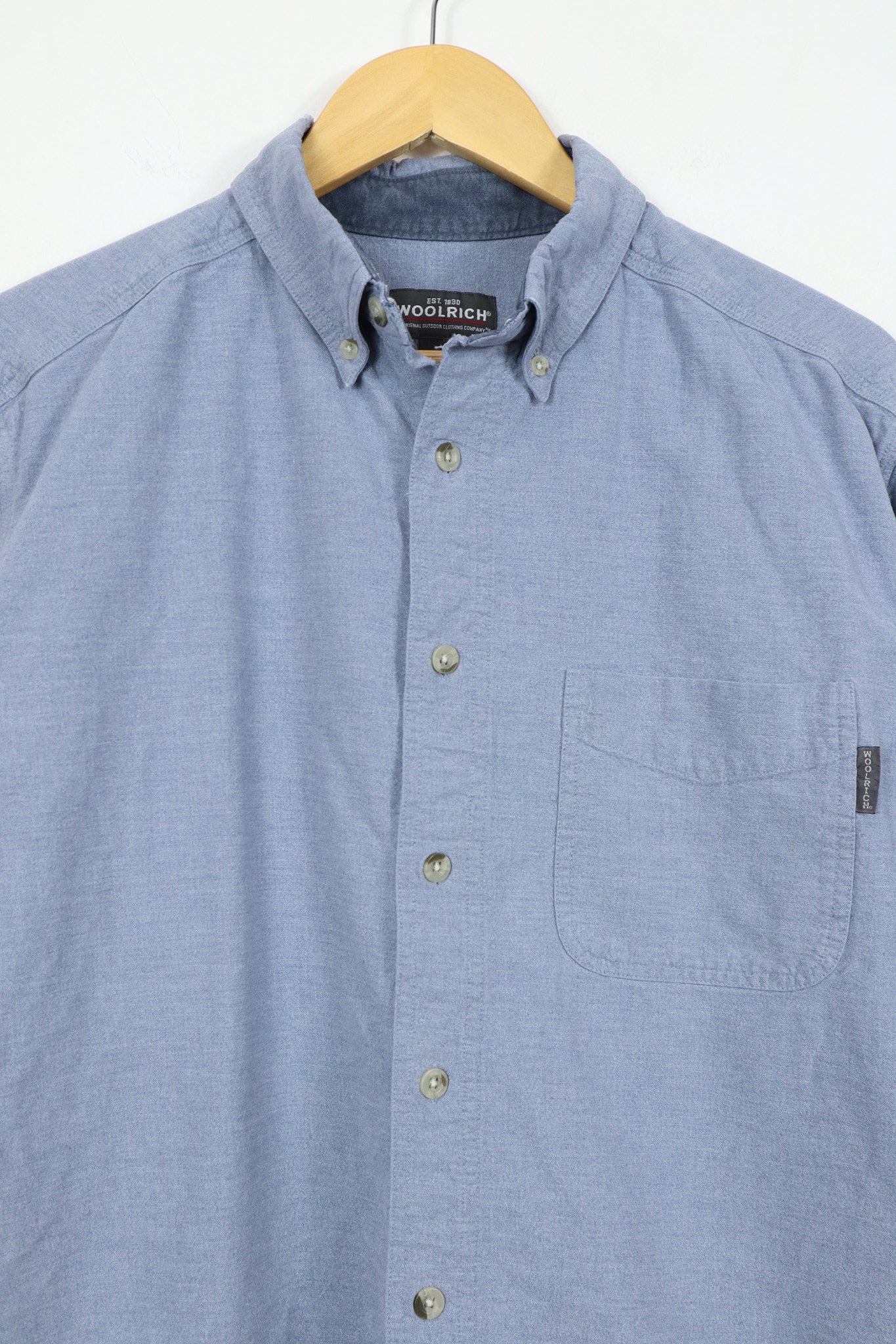 Woolrich Frayed Button-Down Shirt