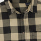 Vintage Sleeveless Cropped Button-Down Shirt