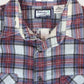 Vintage Plaid Flannel Button-Down Shirt Image 2