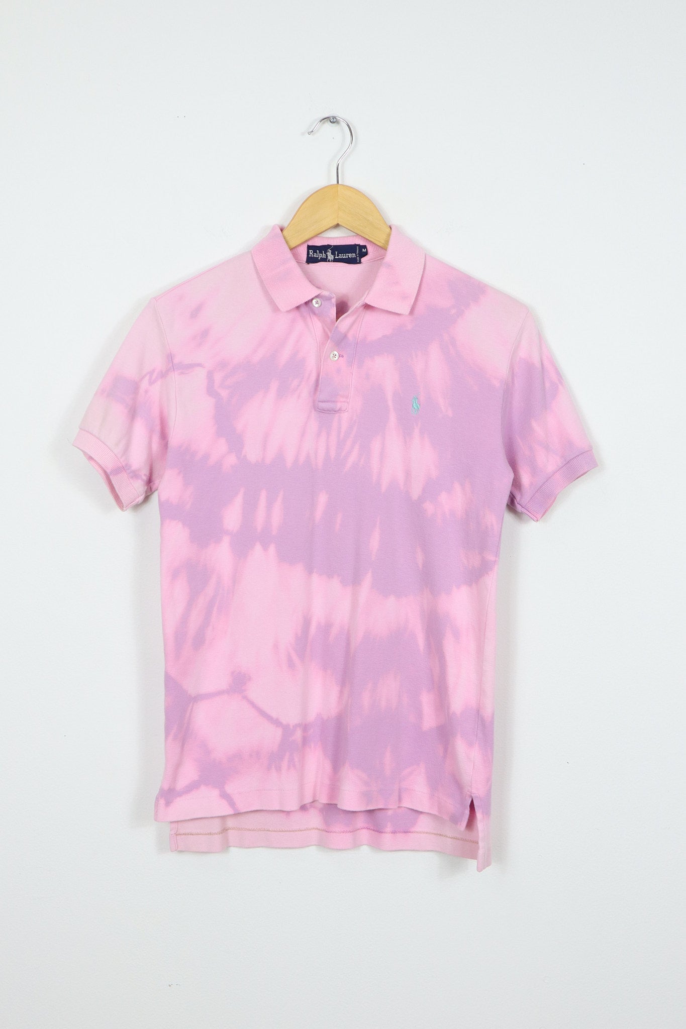 Reworked Bleached Ralph Lauren Polo