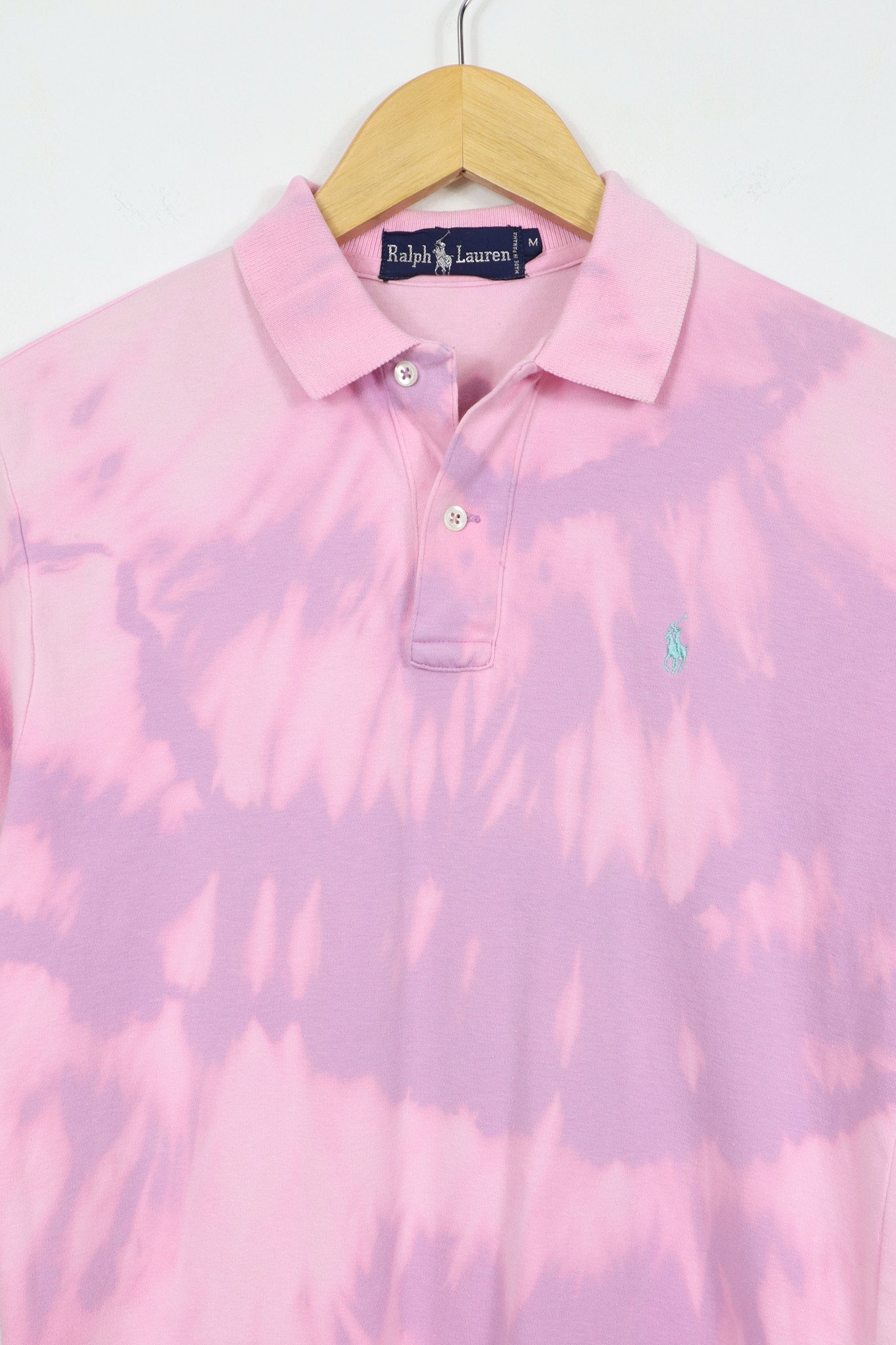 Reworked Bleached Ralph Lauren Polo