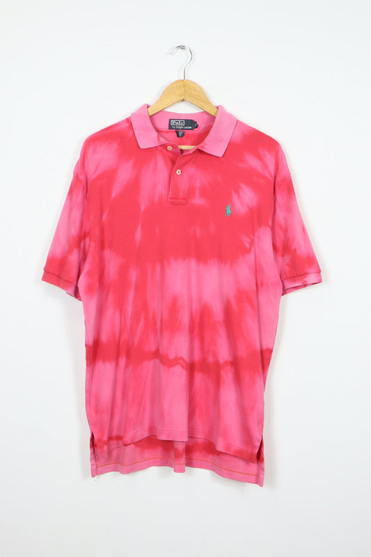 Reworked Bleached Ralph Lauren Polo