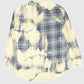 Vintage Bleached Heavyweight Flannel Button-Down Shirt Image 1
