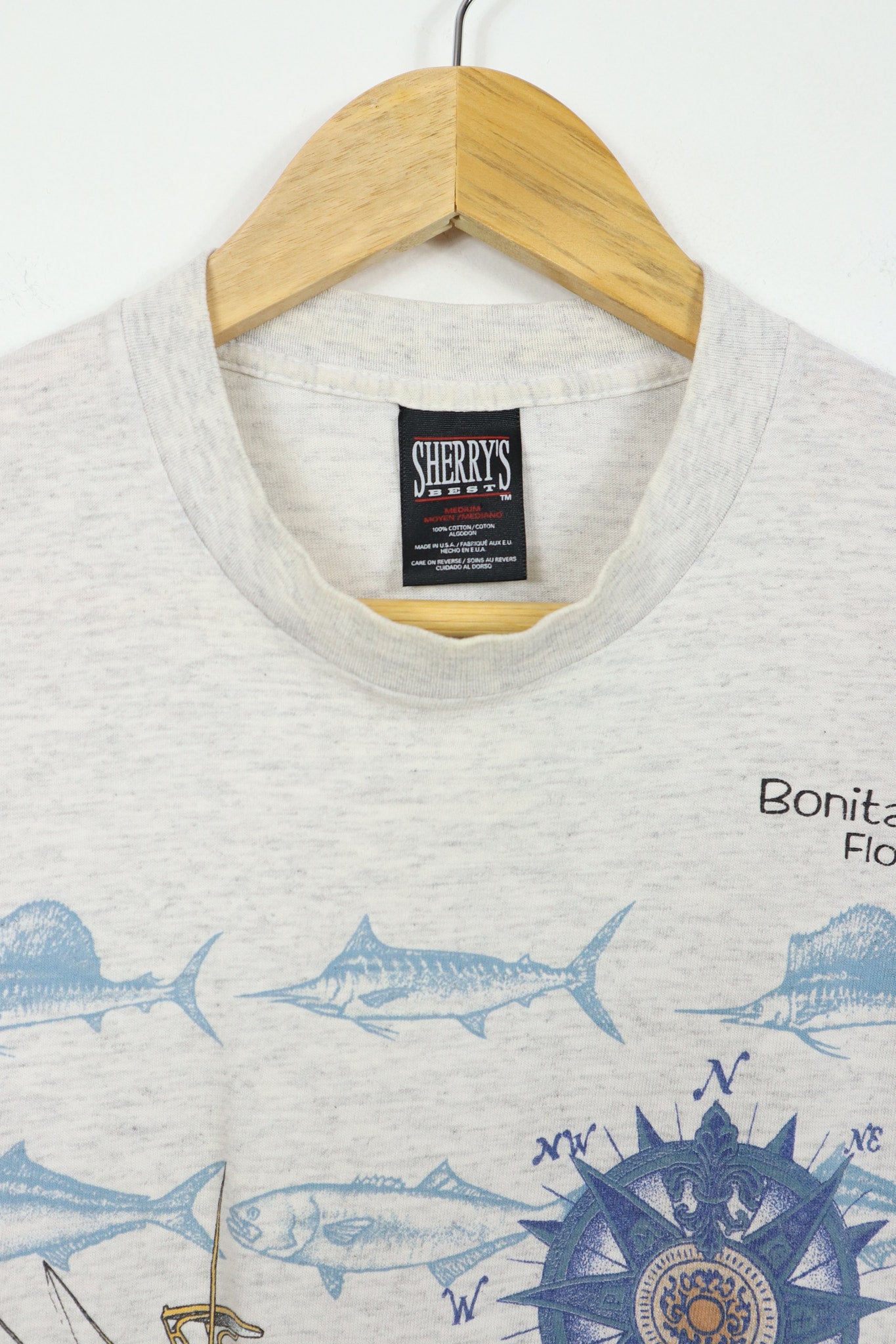 Vintage Bonita Beach Fishing Tee