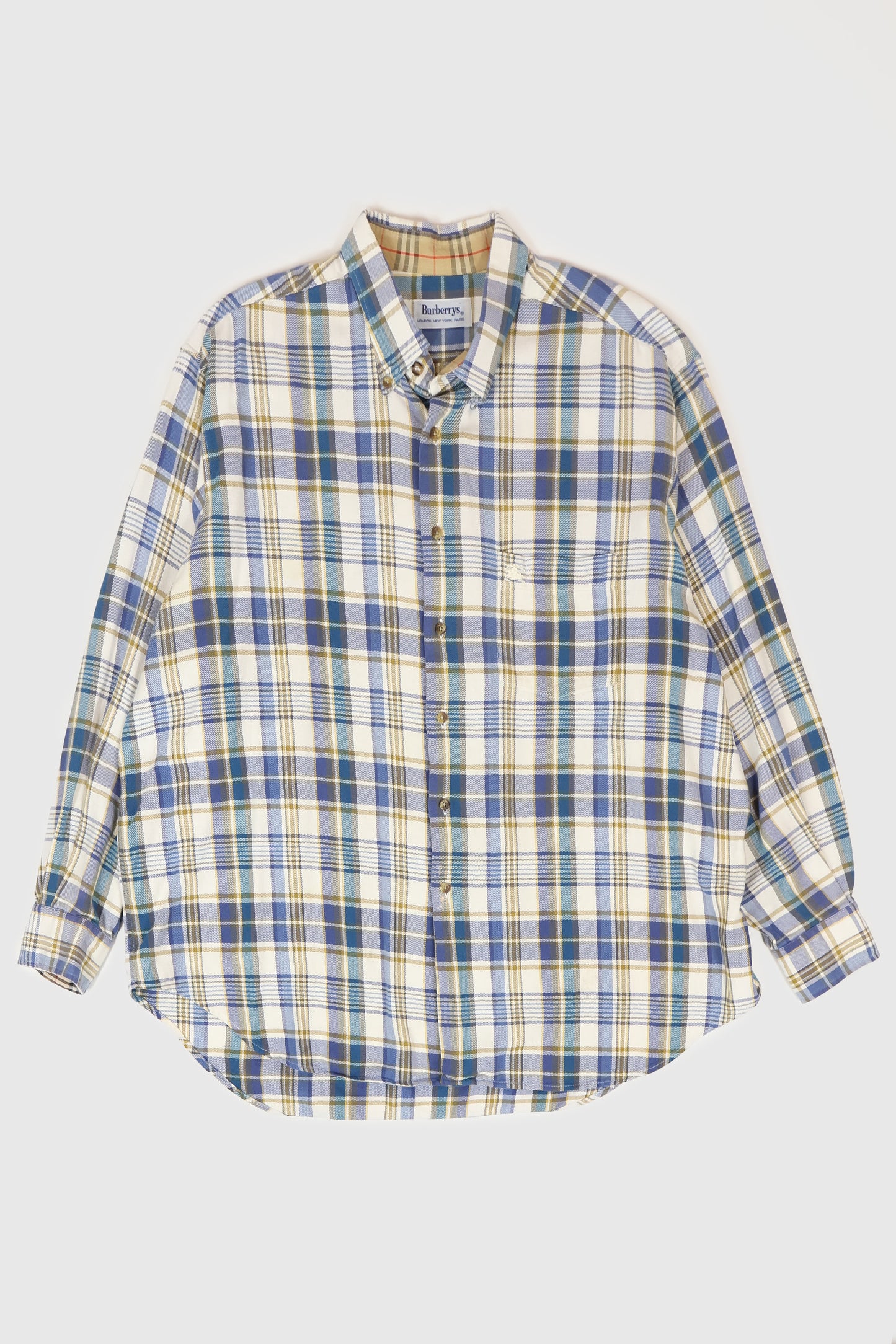 Vintage 90's Burberrys Button-Down Shirt Image 0