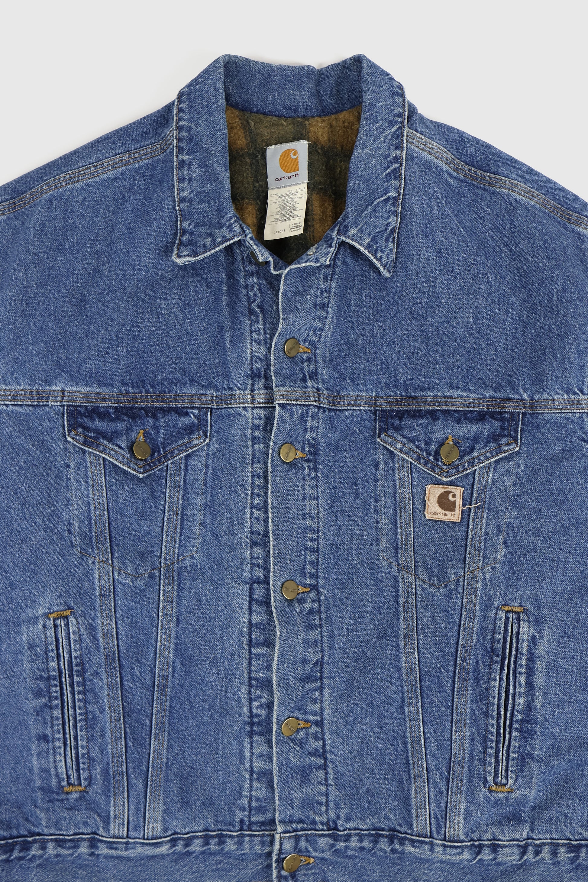 Vintage Carhartt Denim Jacket Image 1