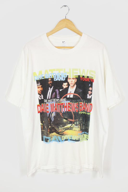 Vintage Dave Matthews Band Before These Crowded Streets 1998 Tour Tee