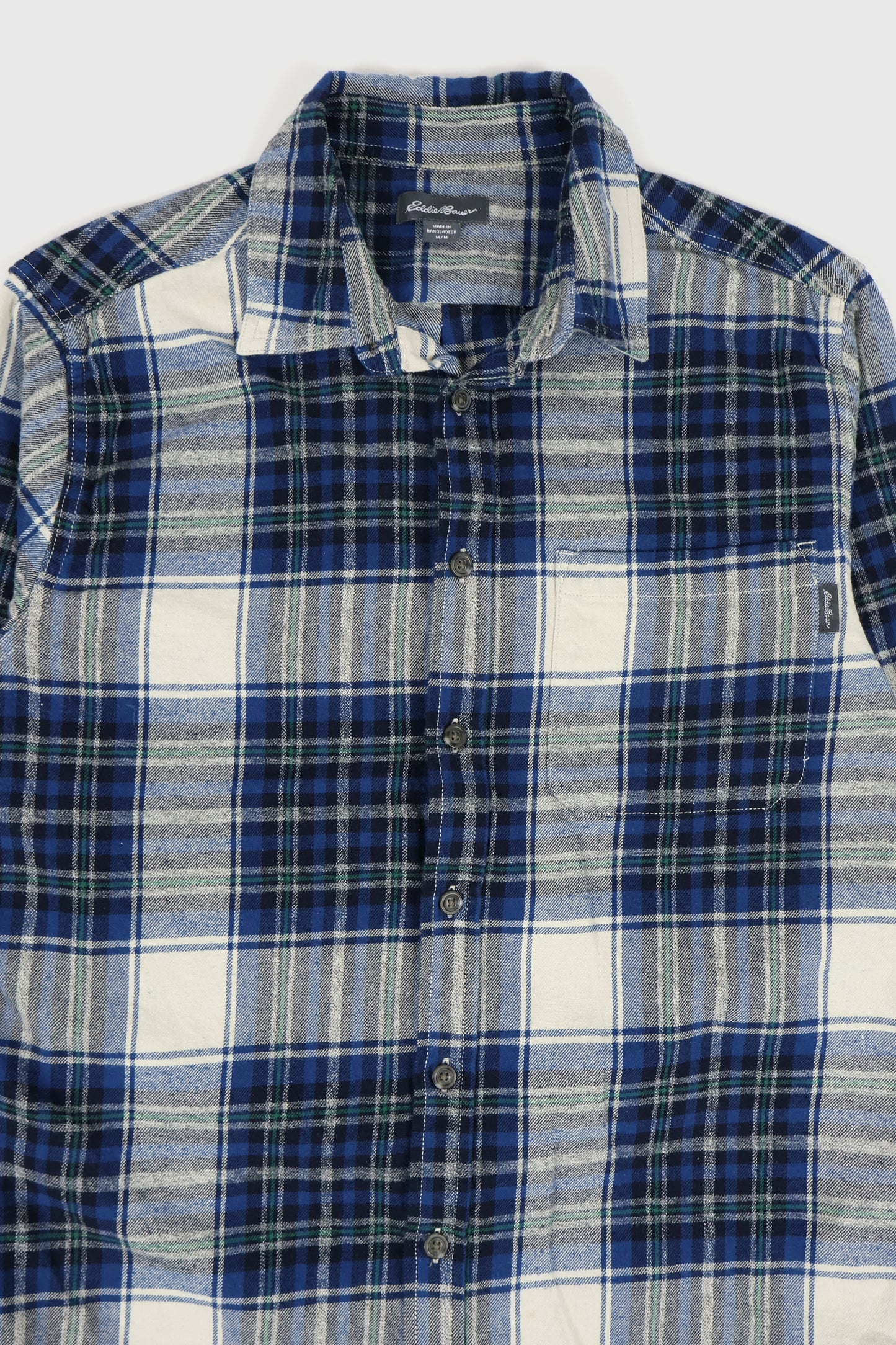 Vintage Eddie Bauer Flannel Button-Down Shirt Image 1