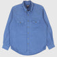 Vintage Land's End Frayed Button-Down Shirt Image 0