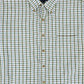 Vintage Flannel Button-Down Shirt Image 1