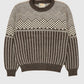 Vintage Striped Pattern Sweater Image 0