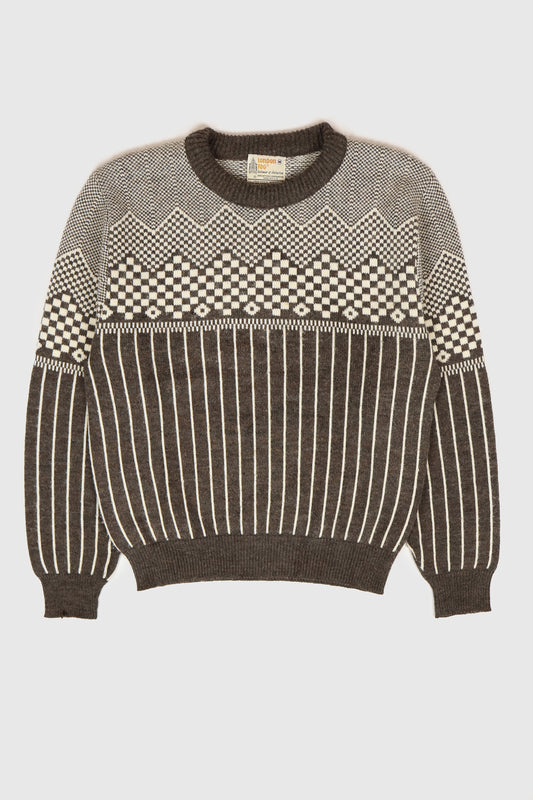 Vintage Striped Pattern Sweater Image 0