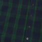 Vintage L.L. Bean Green Plaid Flannel Button-Down Shirt Image 3