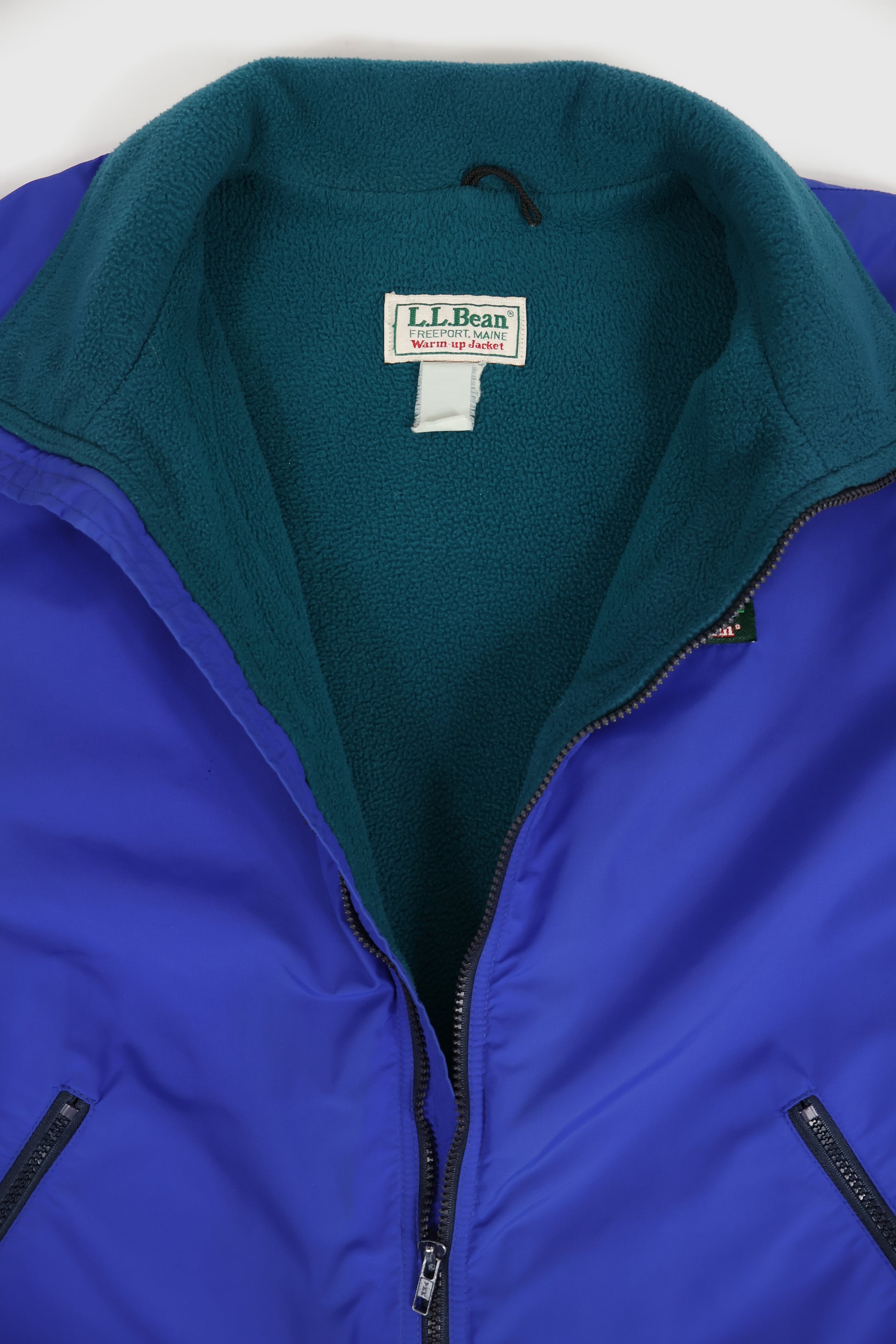 Vintage L.L. Bean Fleaece Lined Full Zip Jacket Image 2