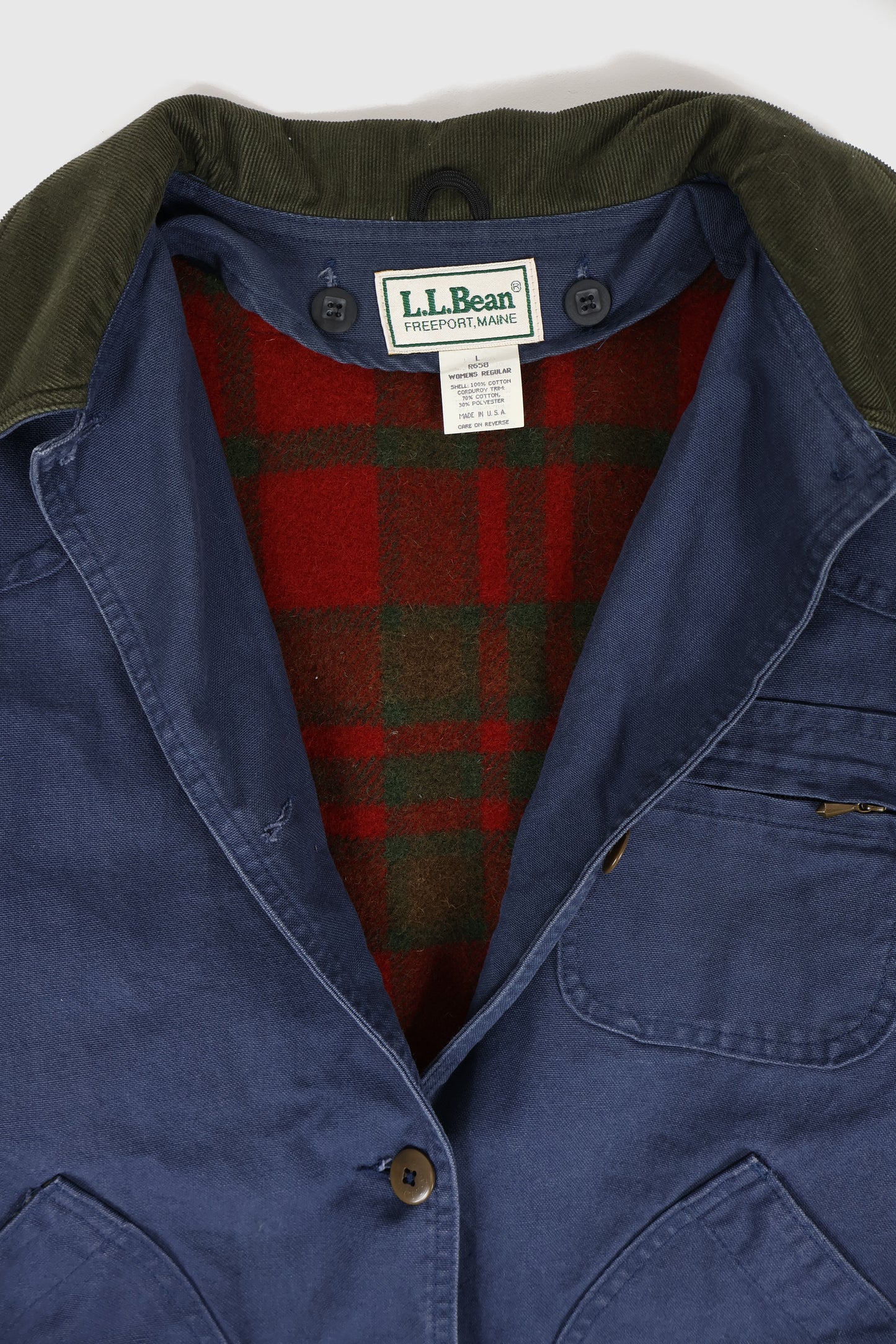 Vintage L.L. Bean Heavyweight Chore Jacket Image 3