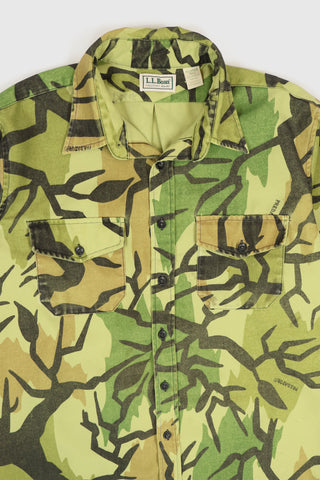 Vintage L.L. Bean Camo Button-Down Shirt