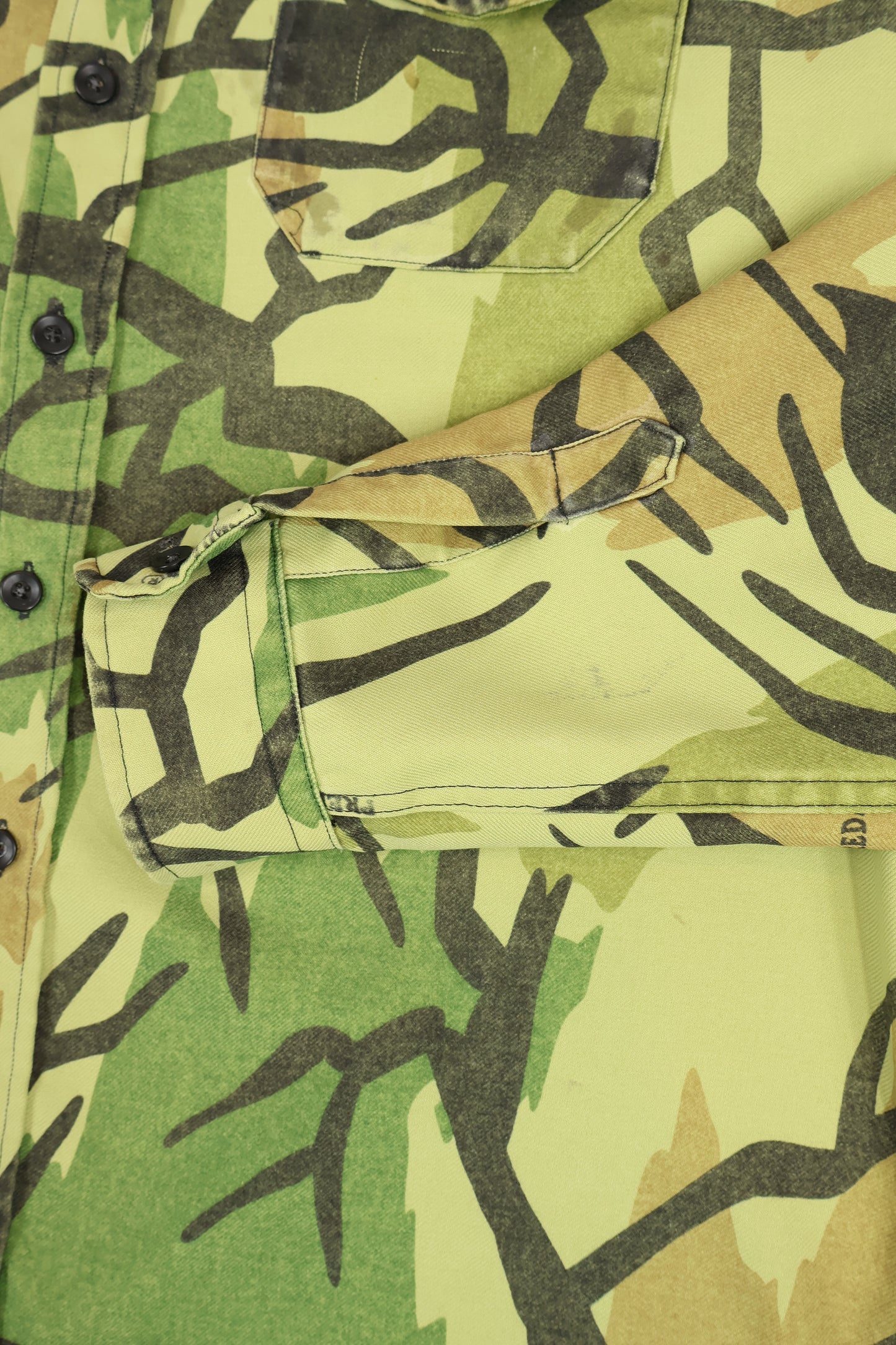 Vintage L.L. Bean Camo Button-Down Shirt Image 4