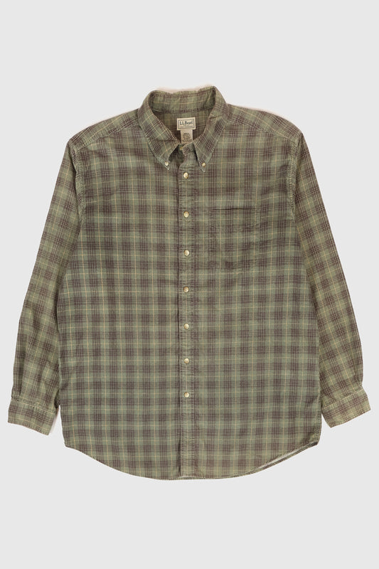 Vintage L.L. Bean Corduroy Button-Down Shirt Image 0