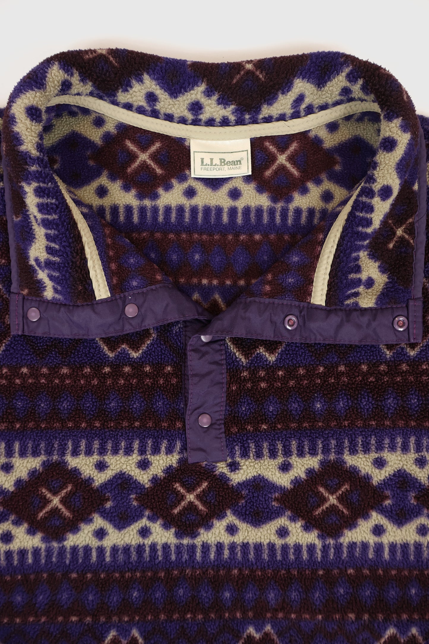 Vintage L.L. Bean Fleece Jacket Image 2