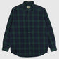 Vintage L.L. Bean Plaid Flannel Button-Down Shirt Image 0