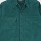 Vintage L.L. Bean Green Flannel Button-Down Shirt