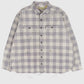 Vintage L.L. Bean Distressed Plaid Flannel Button Down Shirt Image 0
