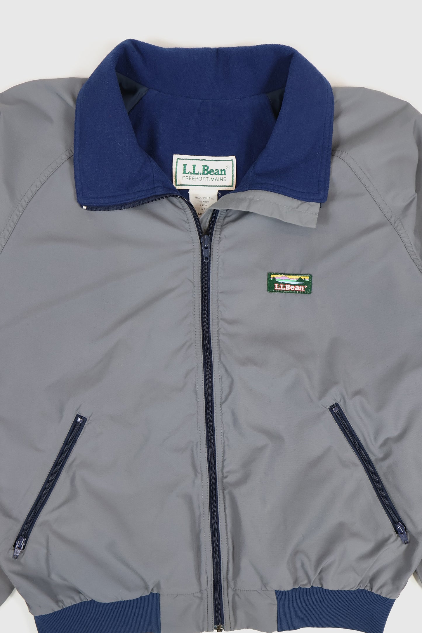 Vintage L.L. Bean Full Zip Jacket Image 1