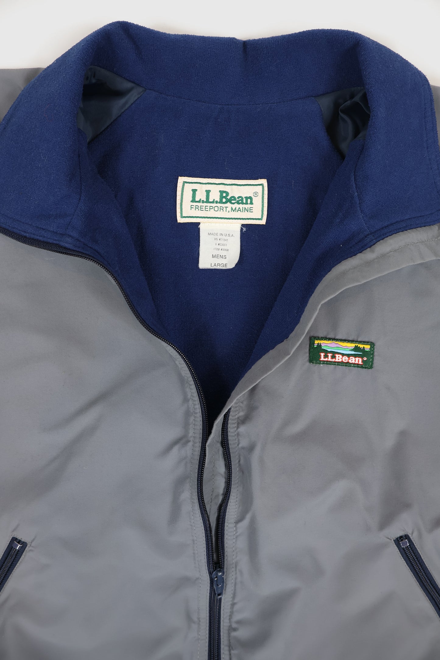 Vintage L.L. Bean Full Zip Jacket Image 2