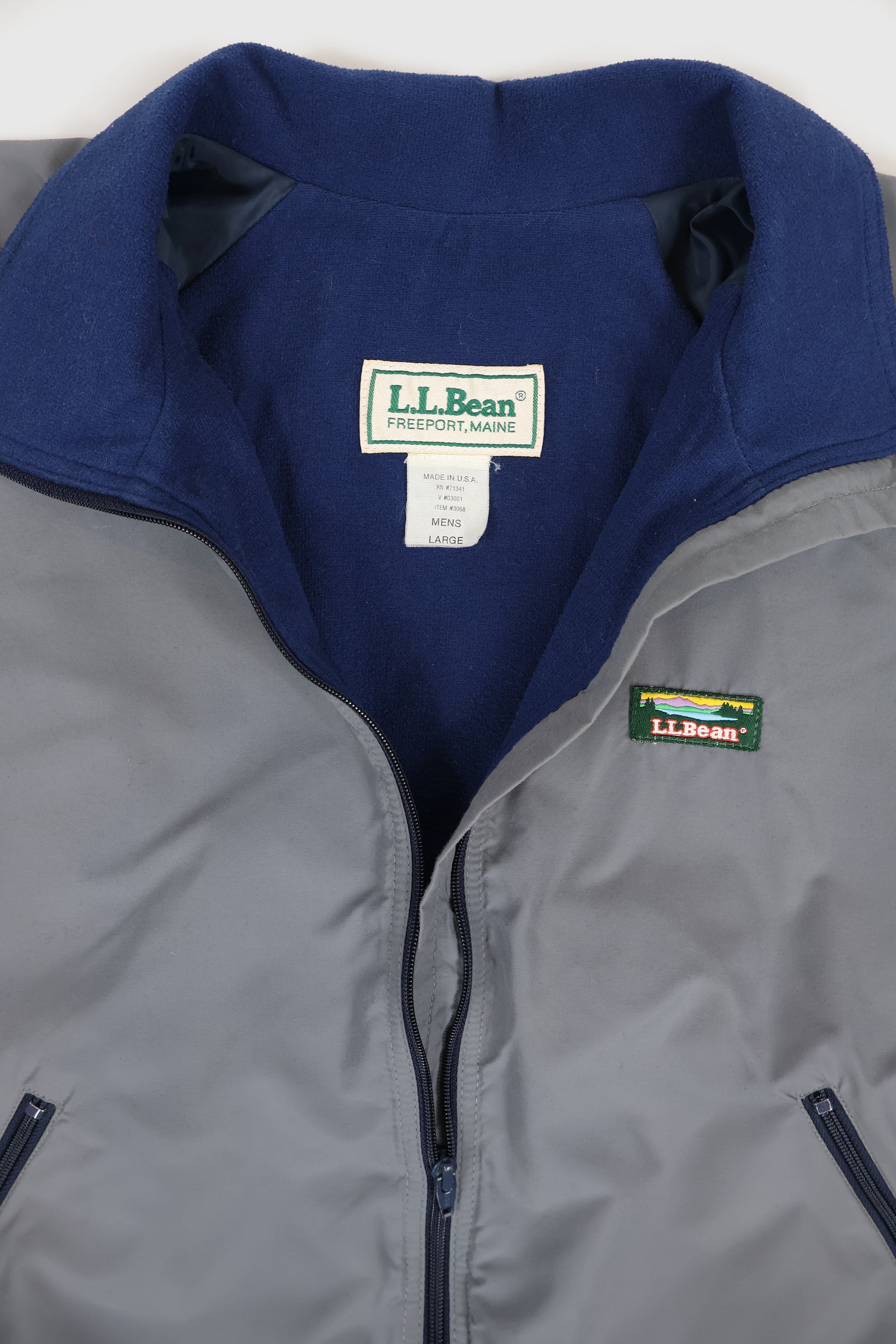 Vintage L.L. Bean Full Zip Jacket Image 2