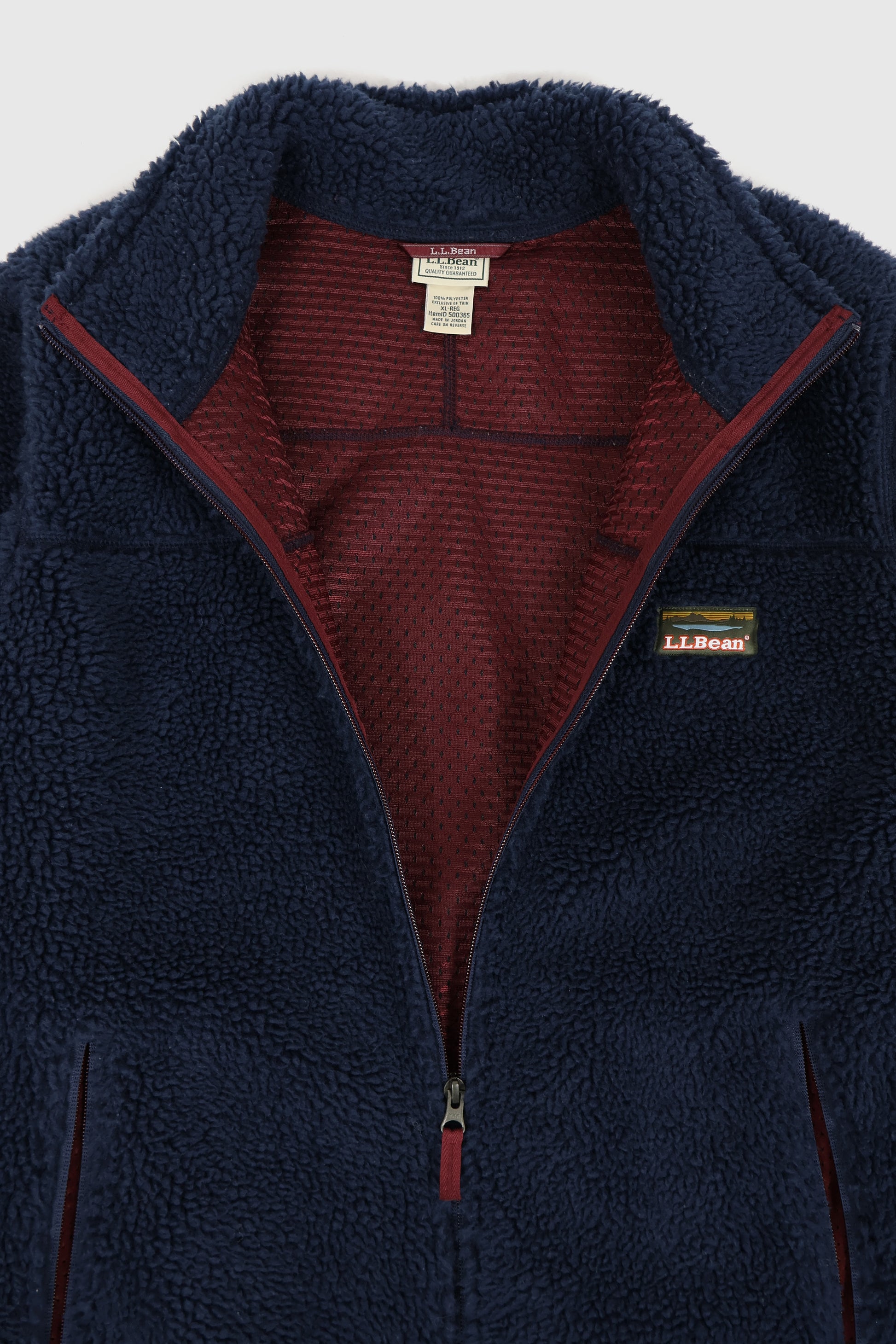 Vintage L.L. Bean Fleece Jacket Image 2