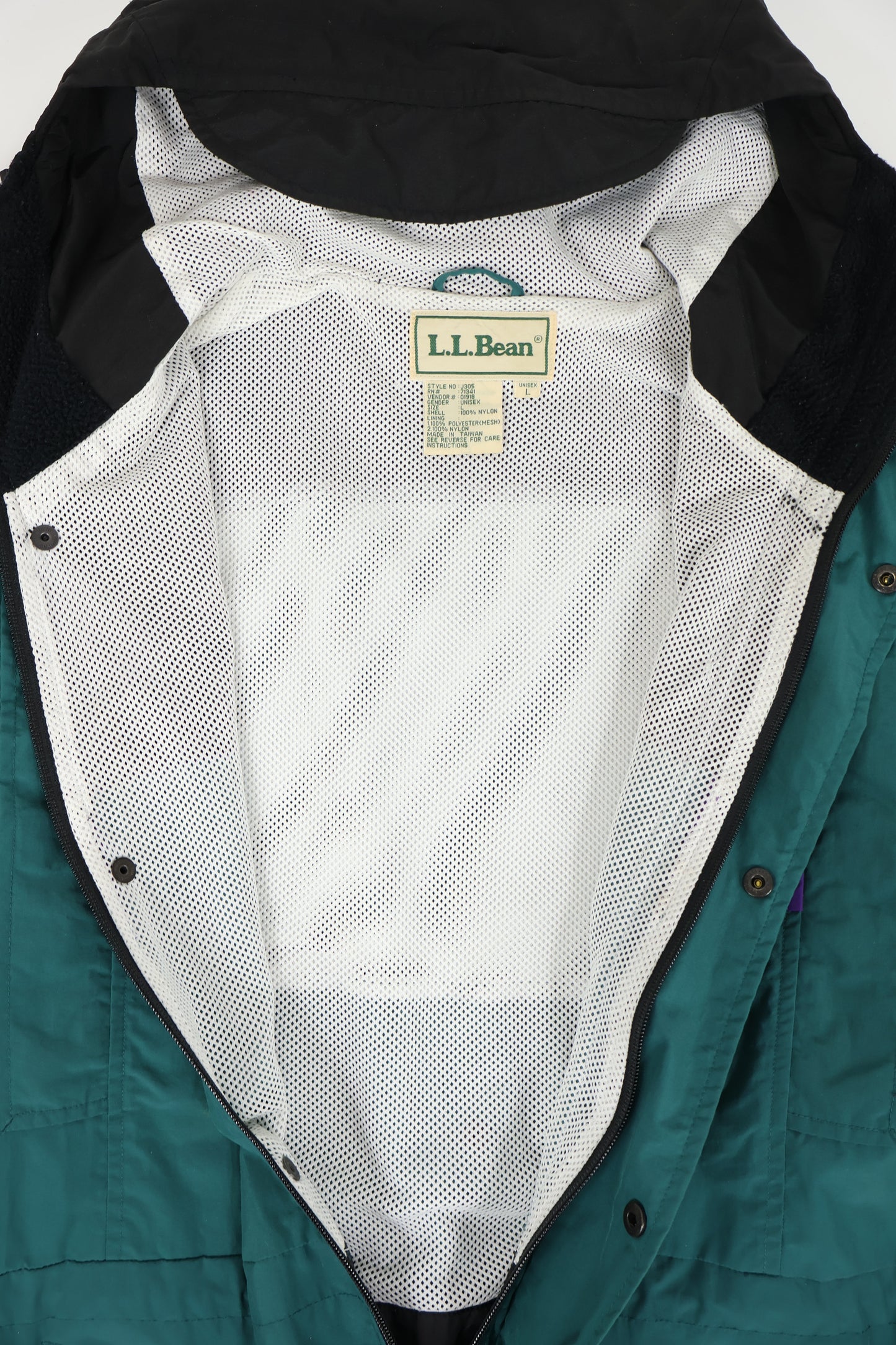 Vintage L.L. Bean Full Zip Jacket Image 3