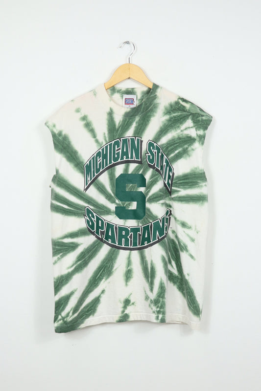 Vintage Michigan State Spartans Sleeveless Tee