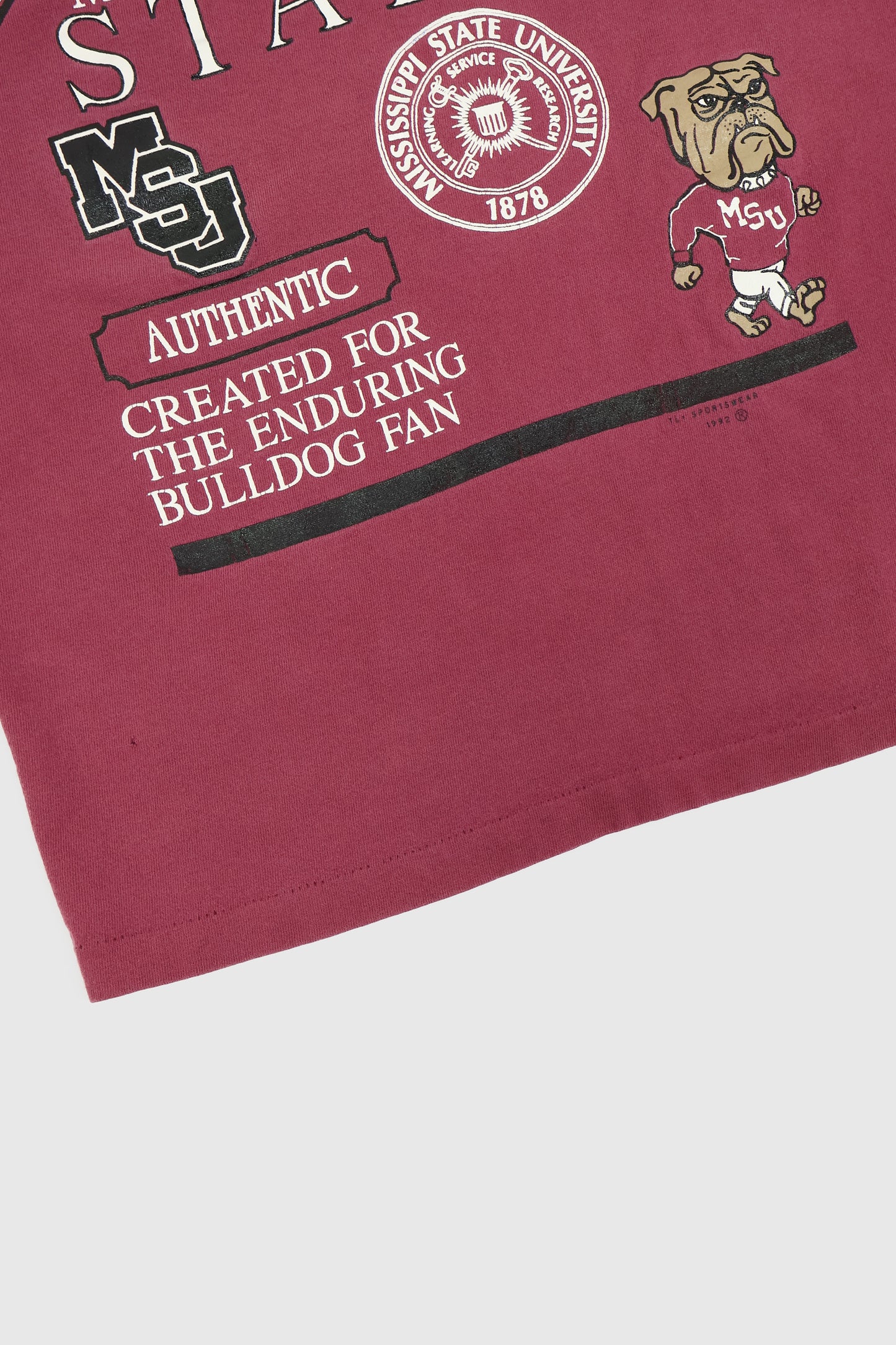 Vintage Mississippi State Bulldogs Tee