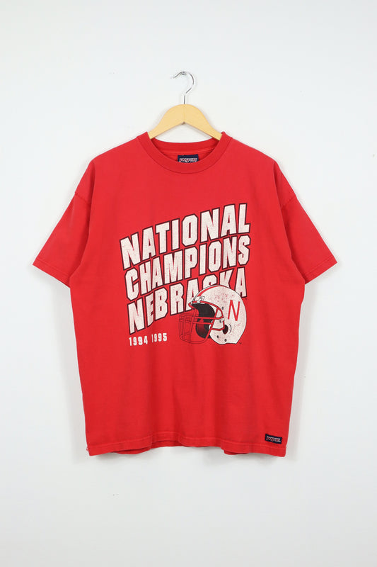 Vintage Heavyweight Nebraska National Champions Tee