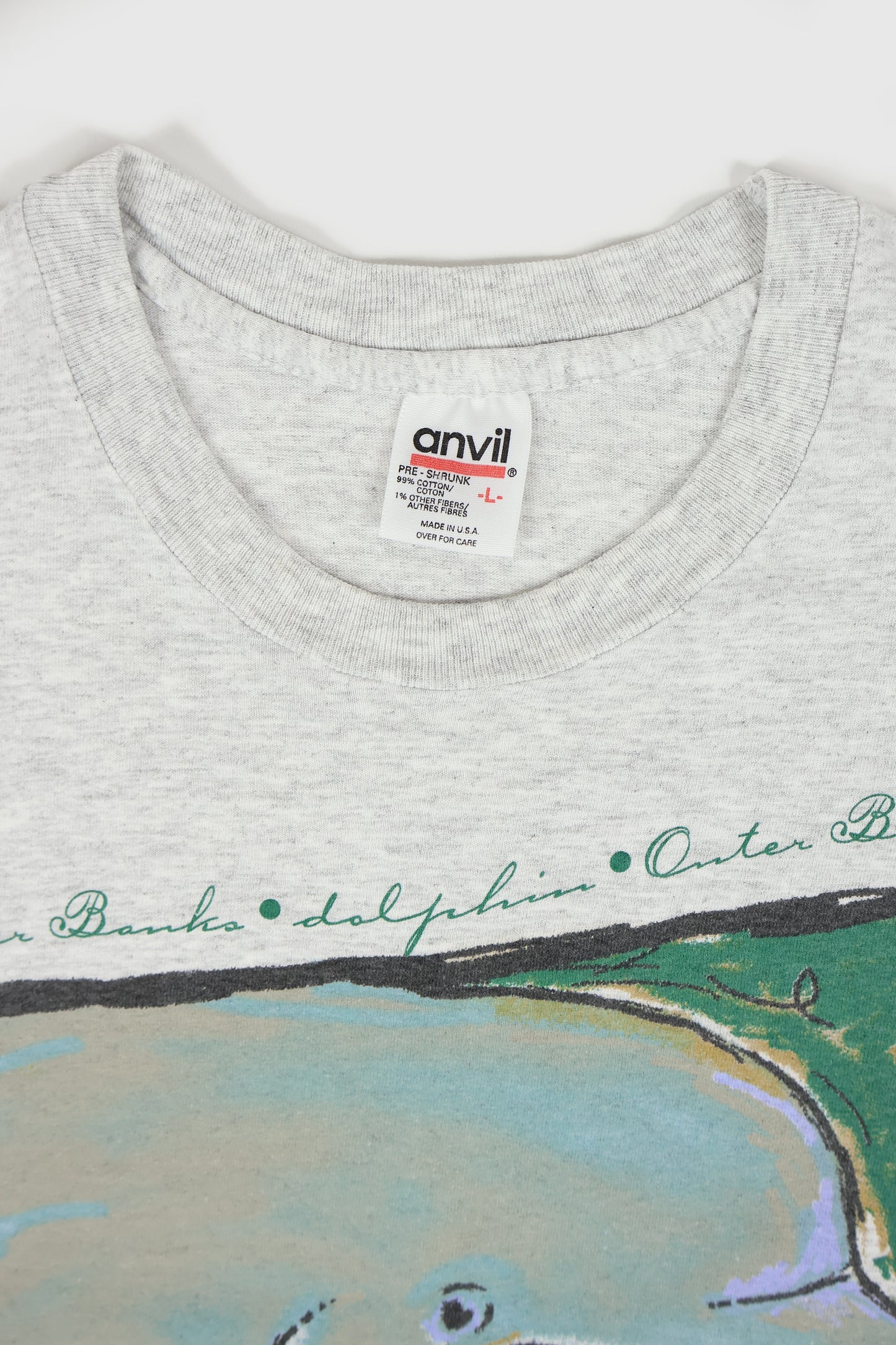 Vintage Outer Banks Dolphin Tee Image 2