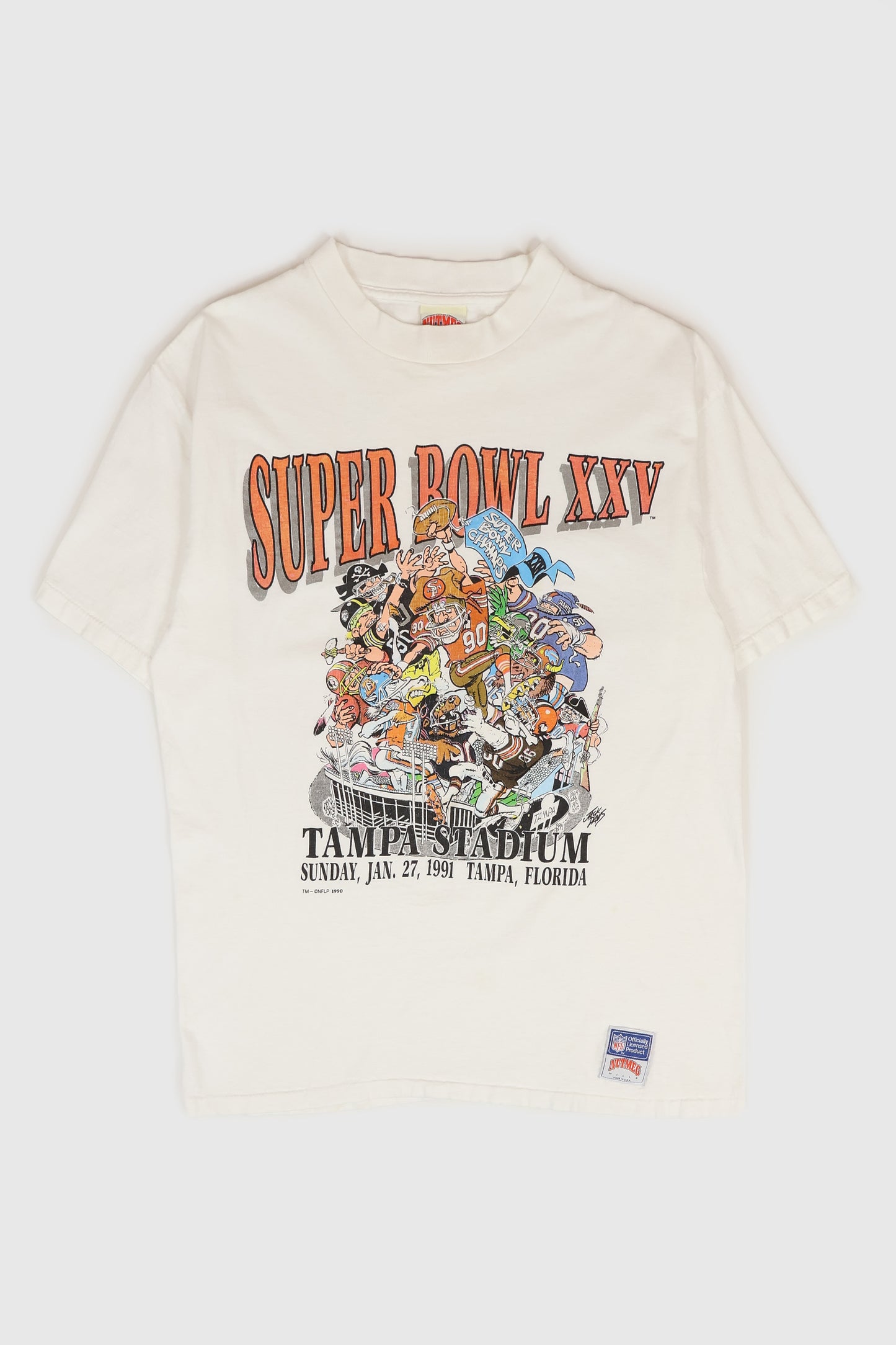 Vintage 1991 Super Bowl XXV Tee