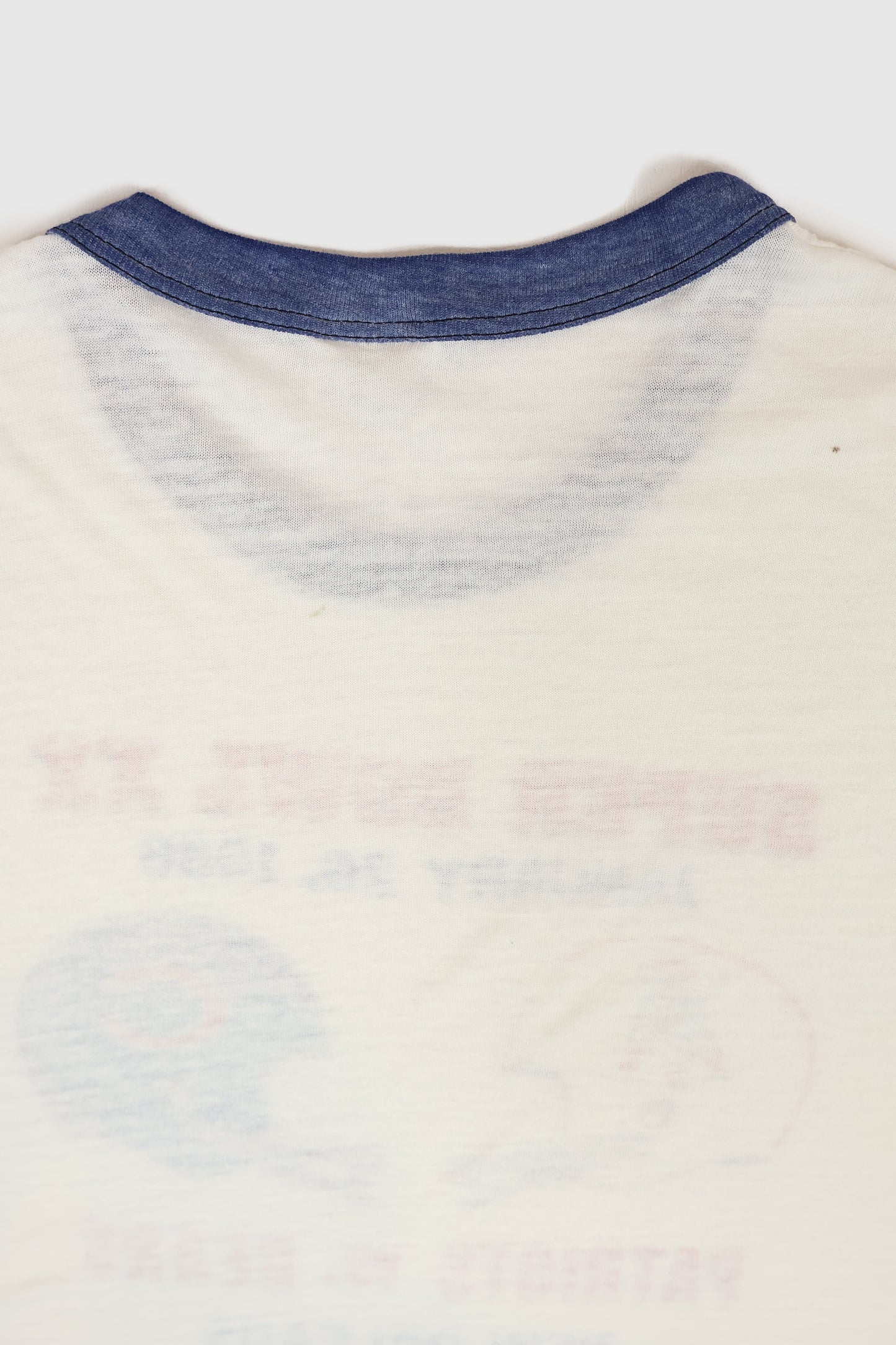 Vintage 1986 Super Bowl XX Threadbare Ringer Tee Image 3