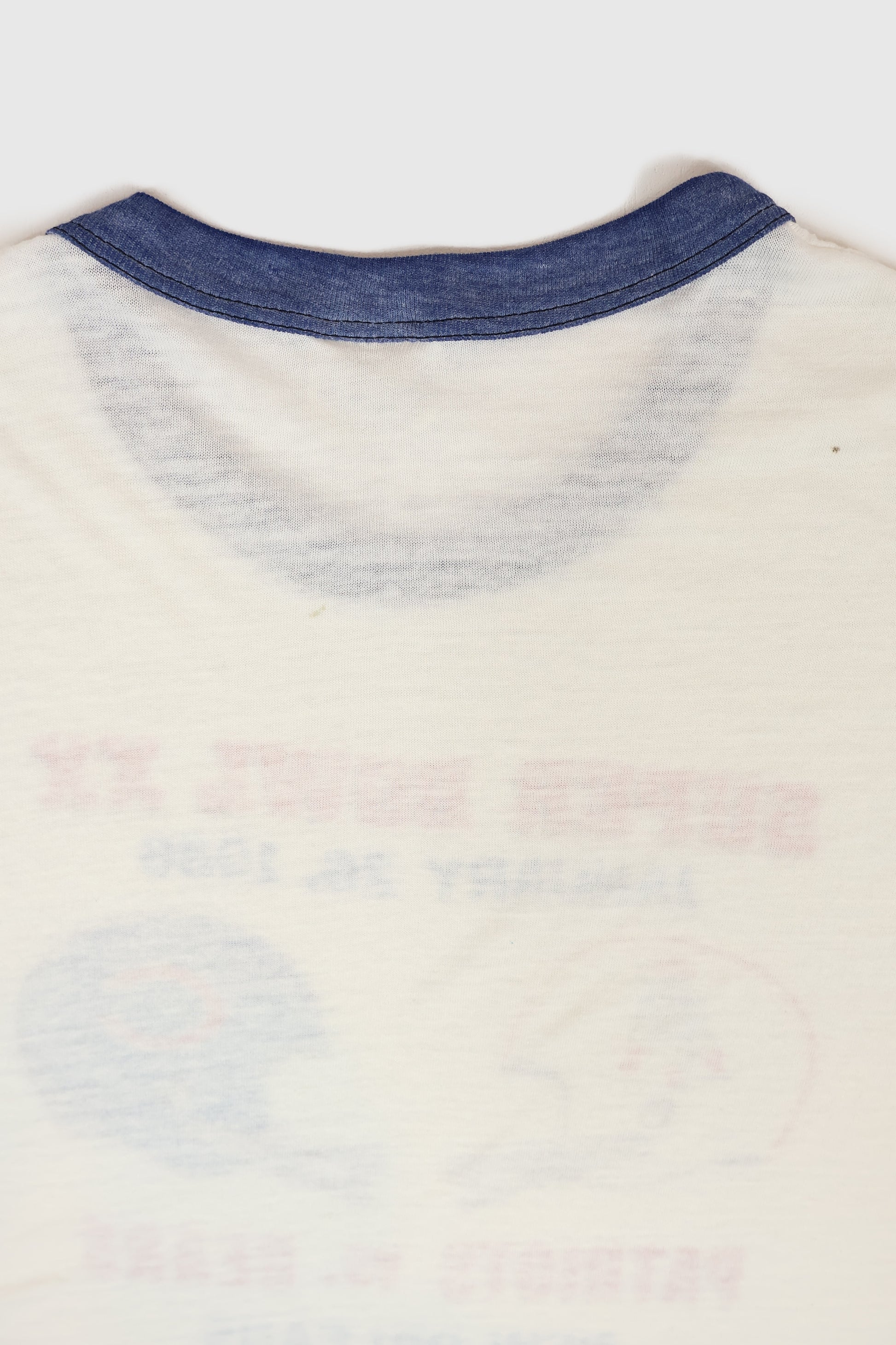 Vintage 1986 Super Bowl XX Threadbare Ringer Tee Image 3